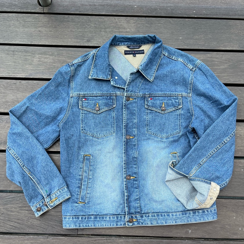 Vintage Tommy Hilfiger denim jacket